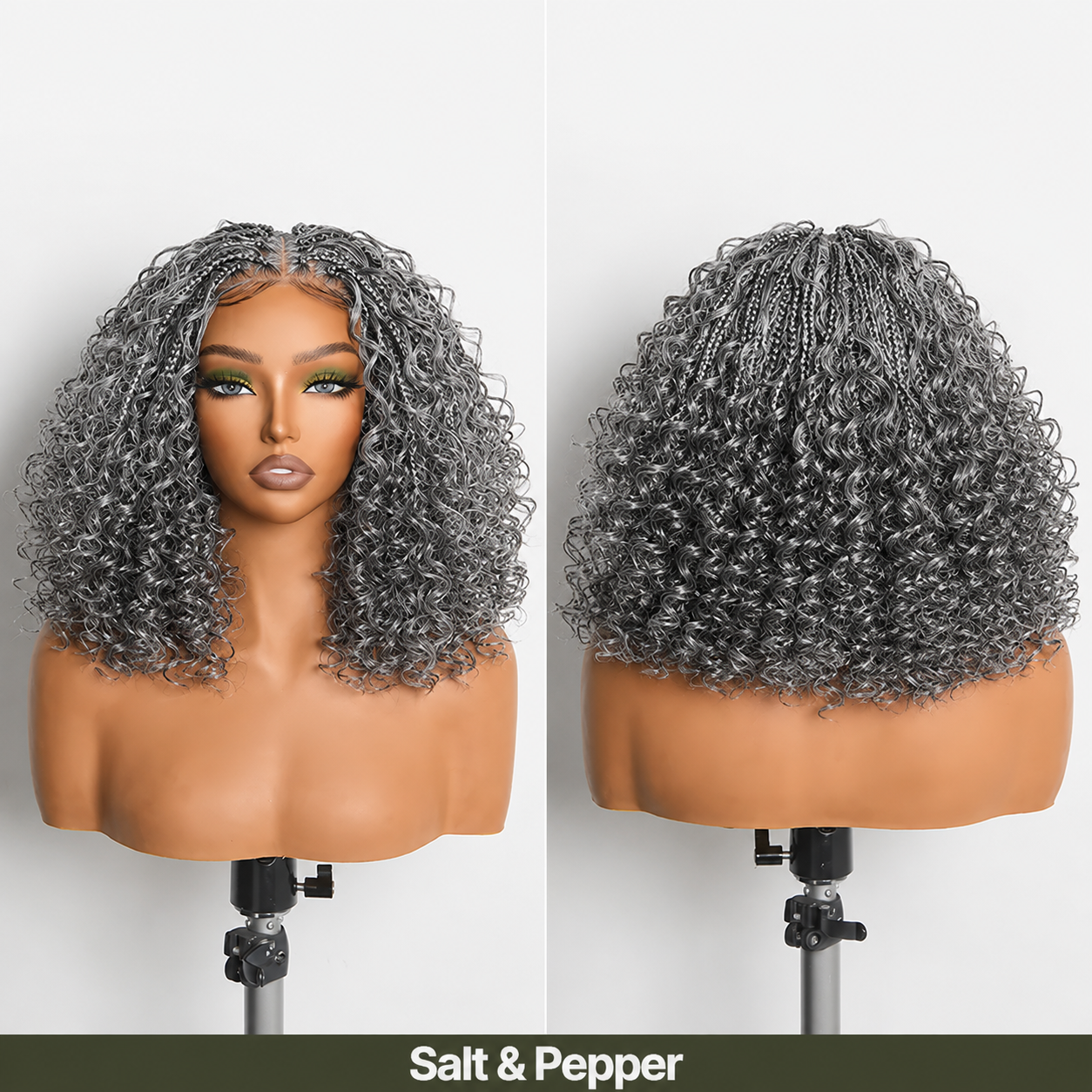 ✨ Boho Braids Water Wave Pre-Cut Lace Wig – Premium Fiber, Beginner Friendly