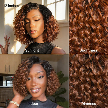 🔥Final Hours—Up to 90% Off✨Ready-to-Go Glueless Curly Bob Wig