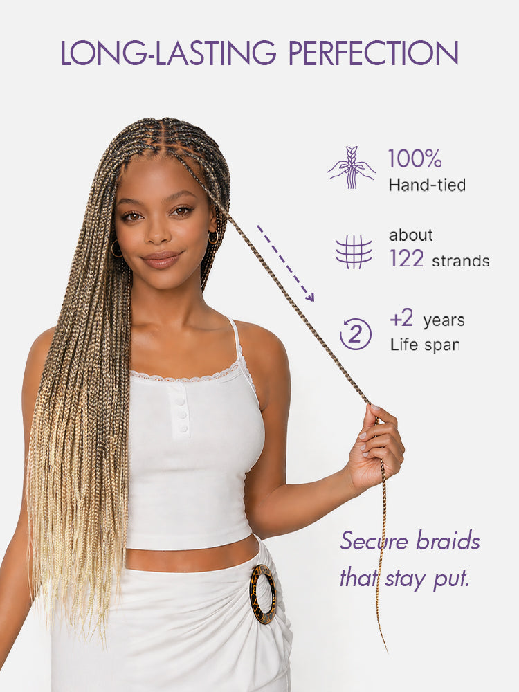 Salon Braids HD Lace Knotless Wig