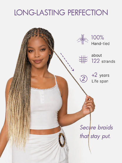 Salon Braids HD Lace Knotless Wig