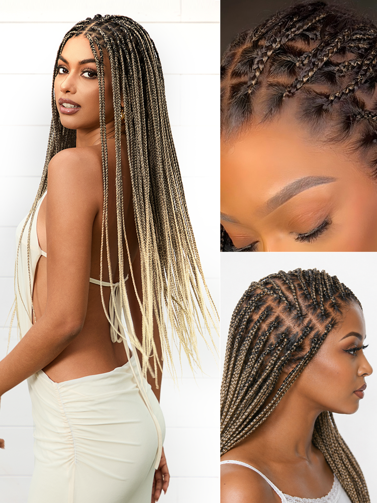 Salon Braids HD Lace Knotless Wig