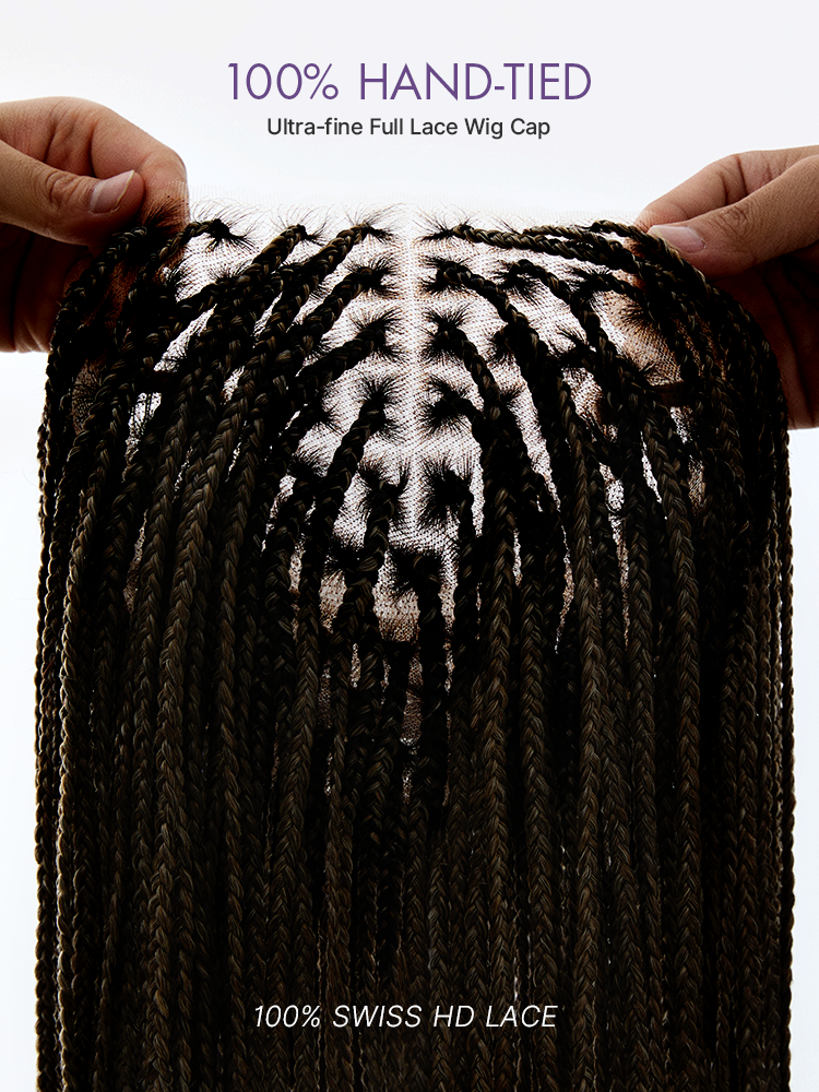 Salon Braids HD Lace Knotless Wig