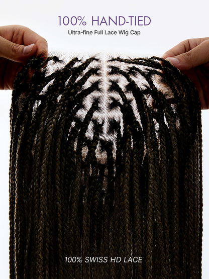 Salon Braids HD Lace Knotless Wig