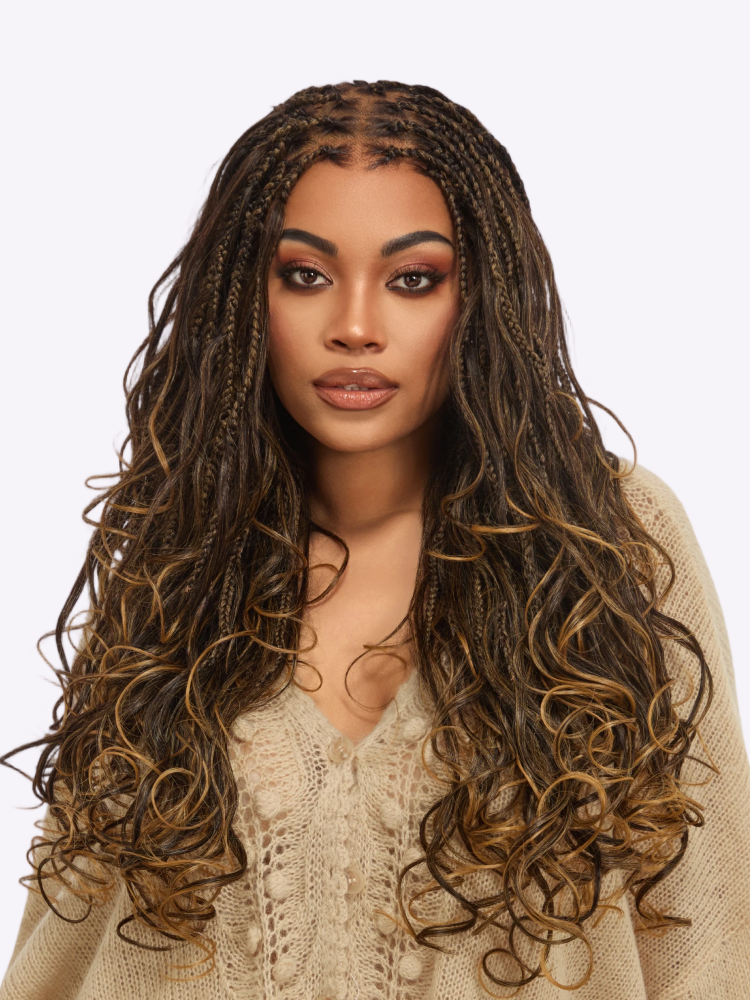 Salon Braids HD Lace Knotless Wig