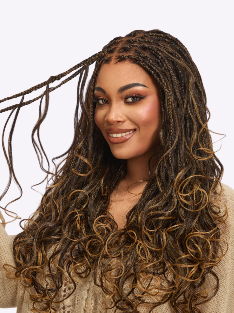 Salon Braids HD Lace Knotless Wig