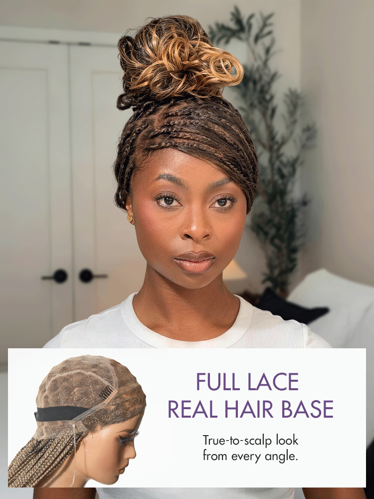 Salon Braids HD Lace Knotless Wig