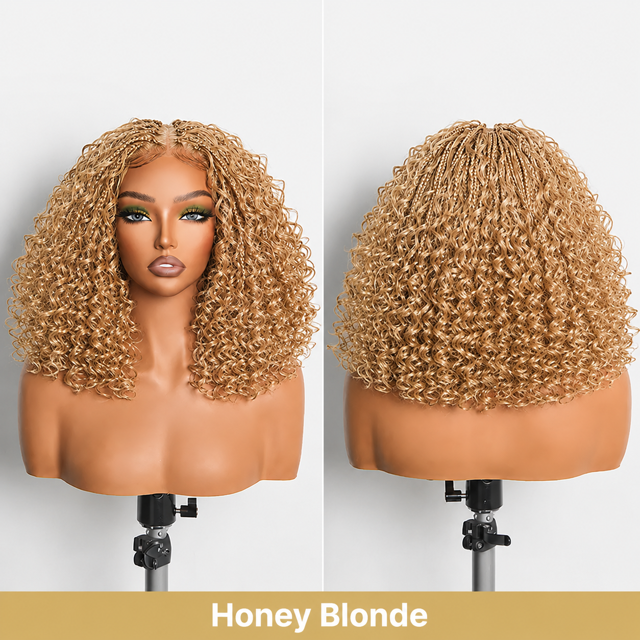 ✨ Boho Braids Water Wave Pre-Cut Lace Wig – Premium Fiber, Beginner Friendly