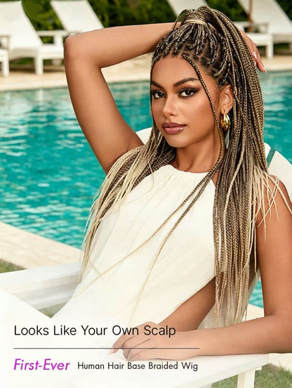 Salon Braids HD Lace Knotless Wig