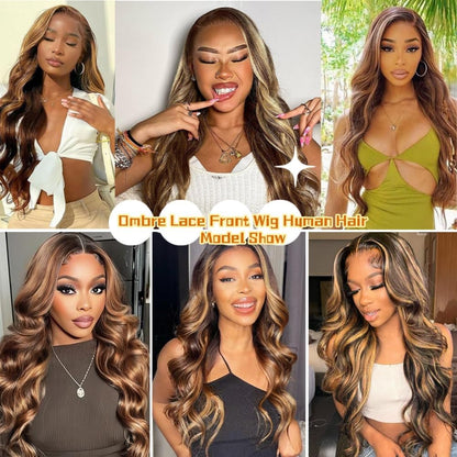 ⚡ Final Hours – Up to 57% Off🌷💥Straight HD Transparent Lace Front Wigs Human Hair