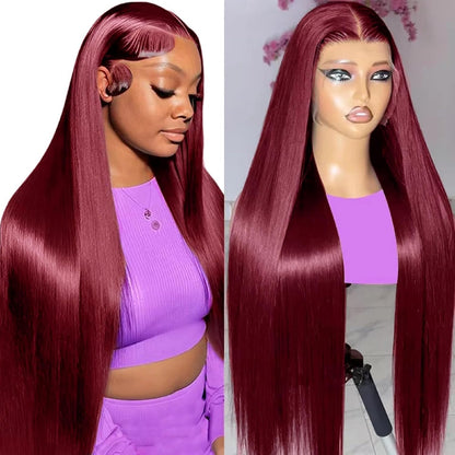 ⚡ Final Hours – Up to 57% Off🌷💥Straight HD Transparent Lace Front Wigs Human Hair