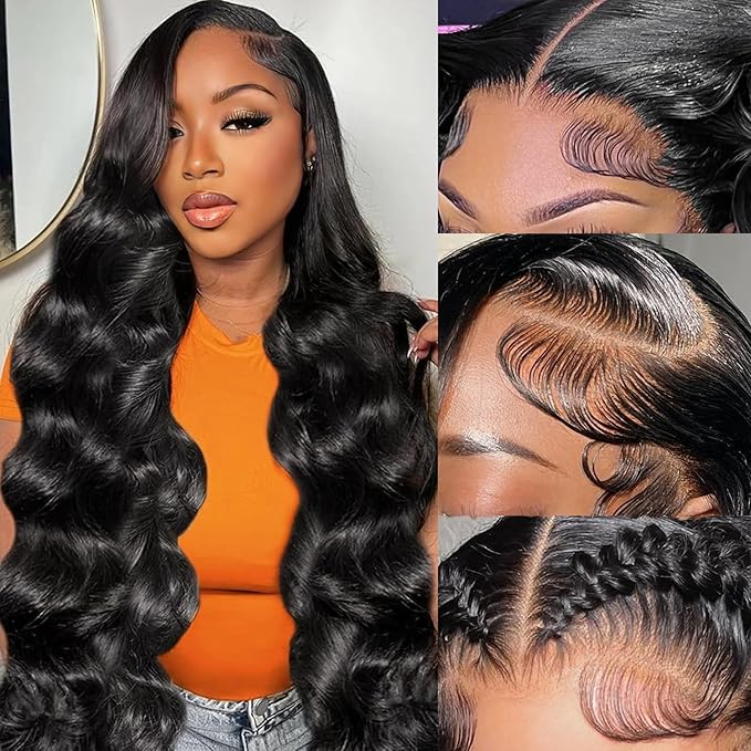 ⚡ Final Hours – Up to 57% Off🌷💥Straight HD Transparent Lace Front Wigs Human Hair