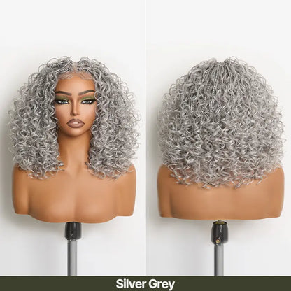 ✨ Boho Braids Water Wave Pre-Cut Lace Wig – Premium Fiber, Beginner Friendly